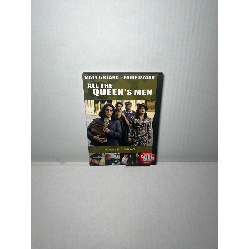 All The Queens Men DVD Matt LeBlanc Eddie Izzard War Comedy Movie